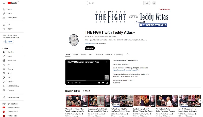 The Fight With Teddy Atlas boxing tipsters